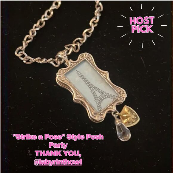 RARE Silpada Sterling Silver Rep Exclusive Award Fleur de lis Necklace - Picture 6 of 9